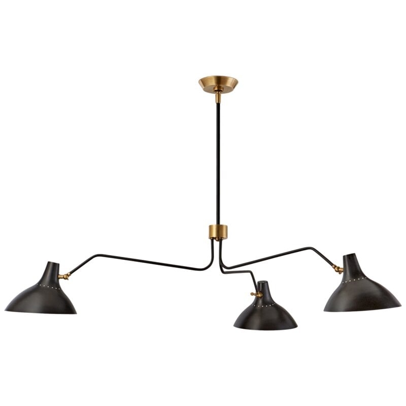 Visual Comfort Signature Aerin Charlton Triple Arm Chandelier - Image 0