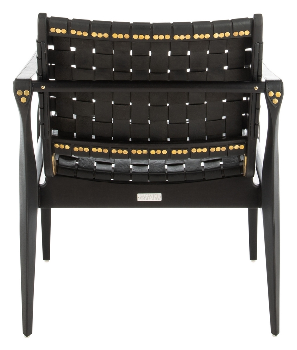 Dilan Leather Safari Chair - Image 5