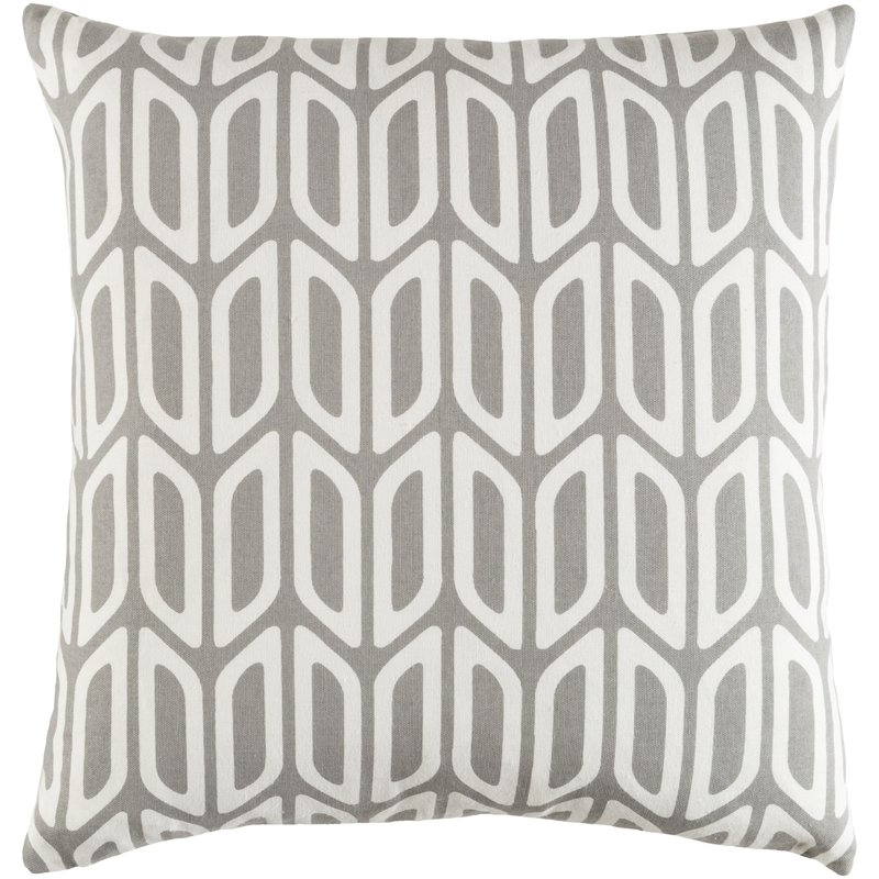 Arsdale Geometric Cotton Throw Pillow Cover - Image 0