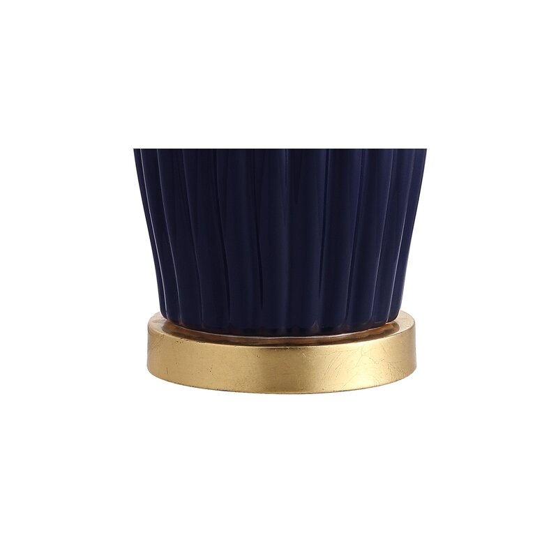 Dalley 29" Table Lamp - Navy - Image 1