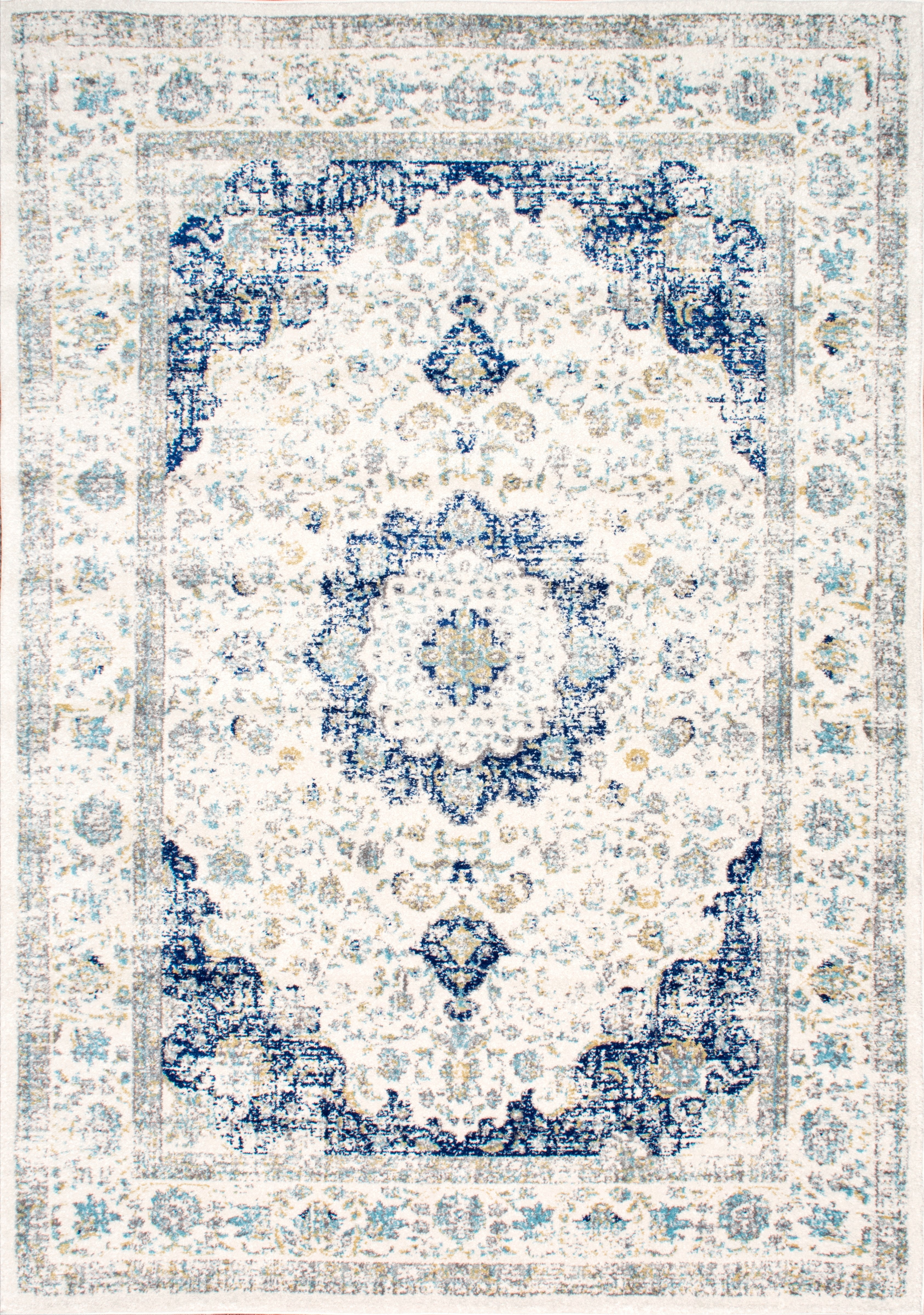Verona Rug, Blue, 12' x 15' - Image 0