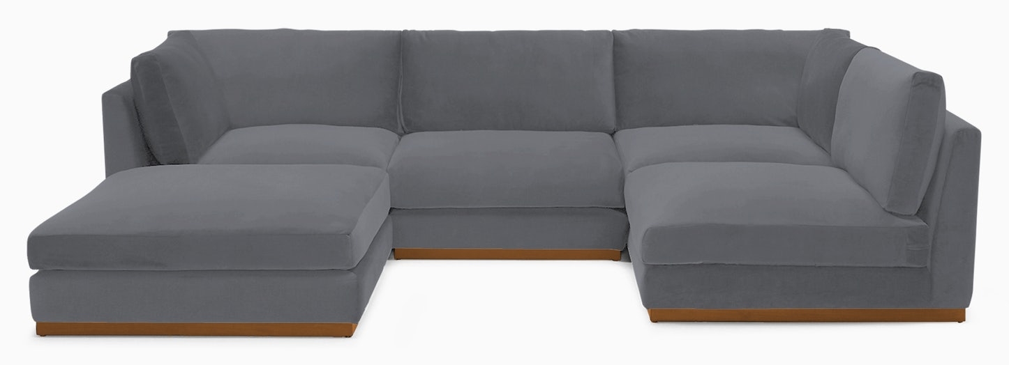 Holt Armless U-Sofa Sectional - Image 0