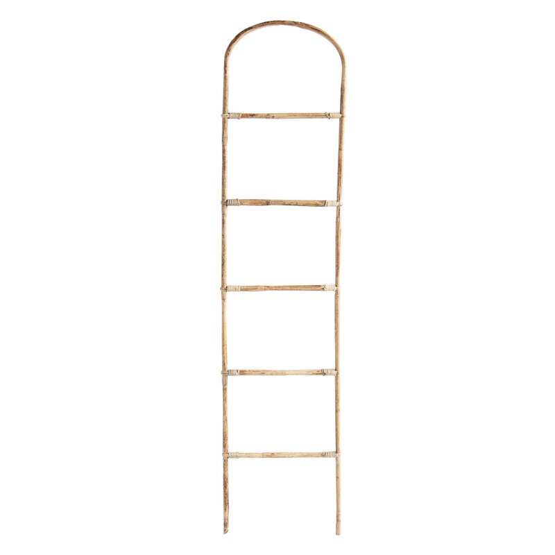 Decorative Bamboo 5 ft Blanket Ladder - Image 0