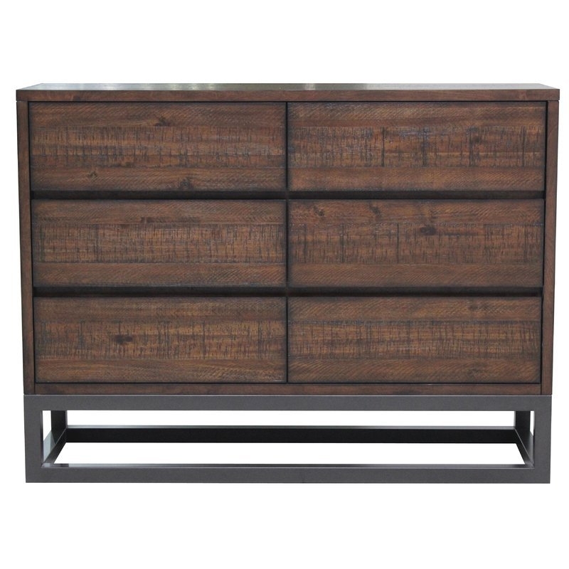 COPE 6 DRAWER DOUBLE DRESSER - Image 0