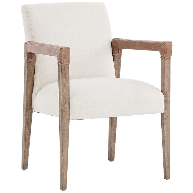 Reuben Harbor Natural and Oak Dining Chair - Style # 96D41 - Image 0