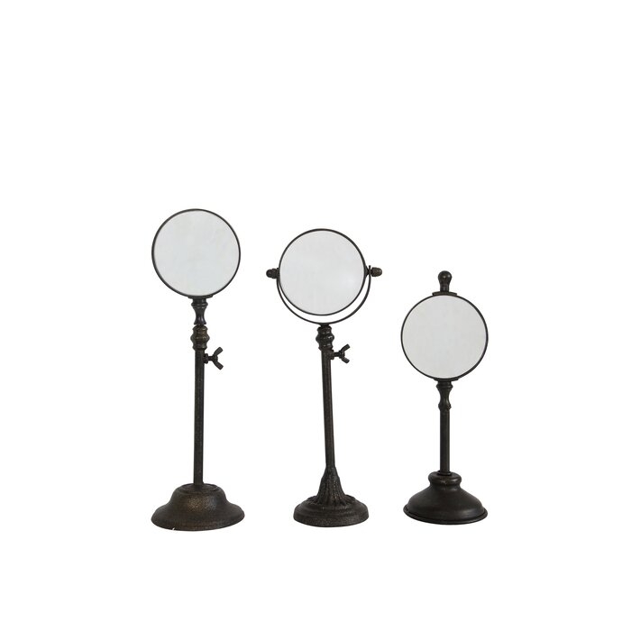 Doster Metal Magnifying Glasses on Stand Set - Image 2