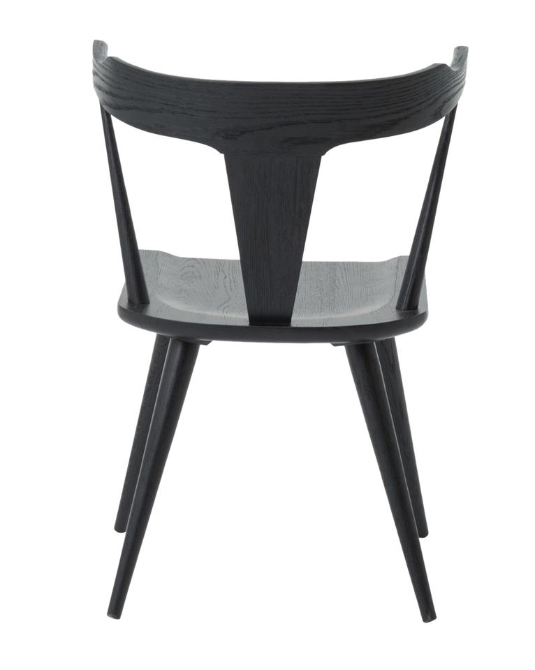 Ruthie Chair, Black Oak - Image 1