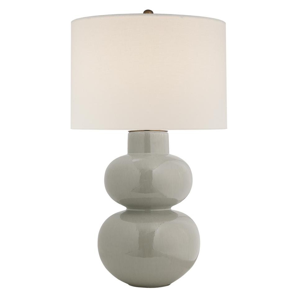 MERLAT TABLE LAMP - SHELLISH GRAY - Image 0