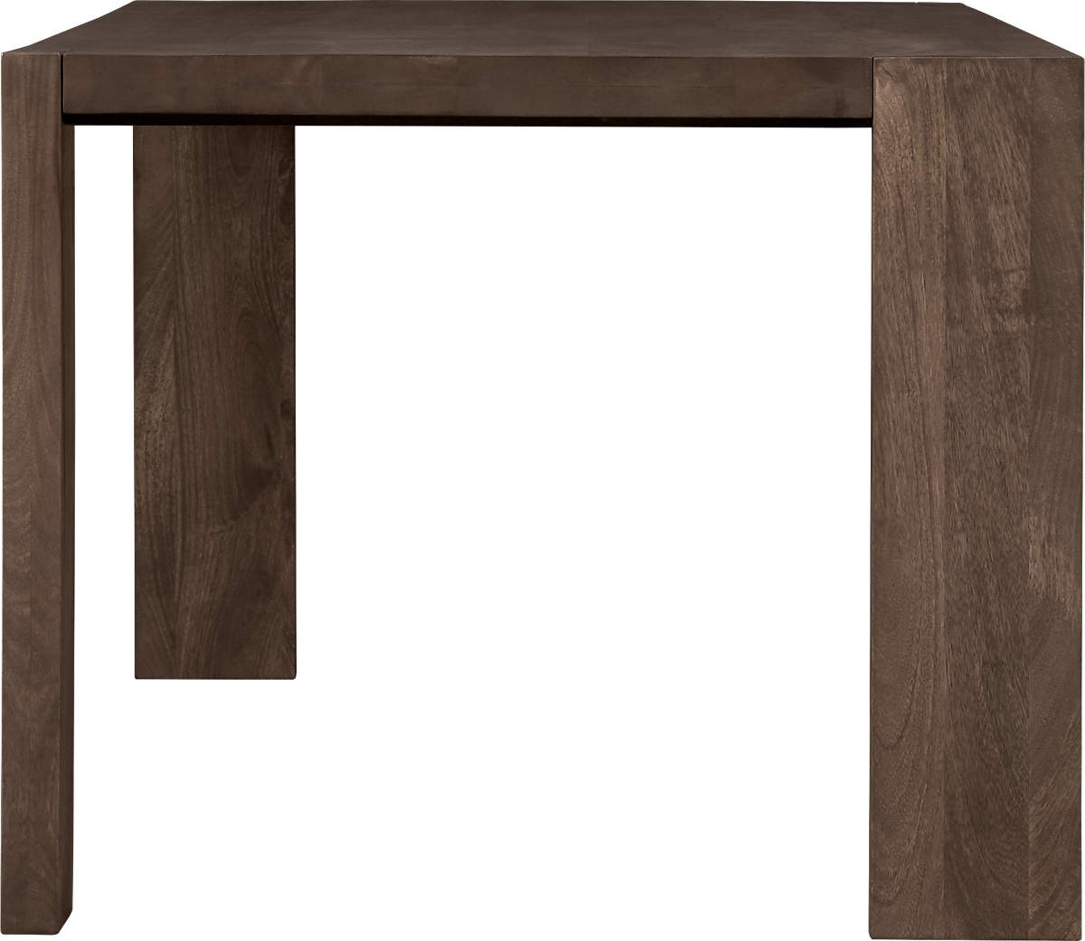 Blox Rectangular Brown Wood Dining Table 91" - Image 2