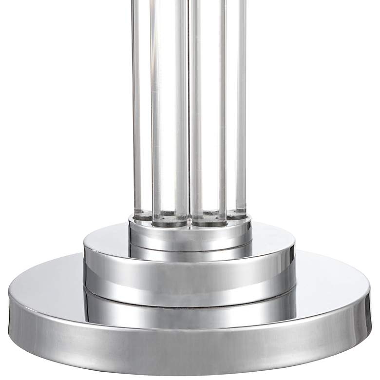 Possini Euro Cadence Crystal Column Floor Lamp - Image 3