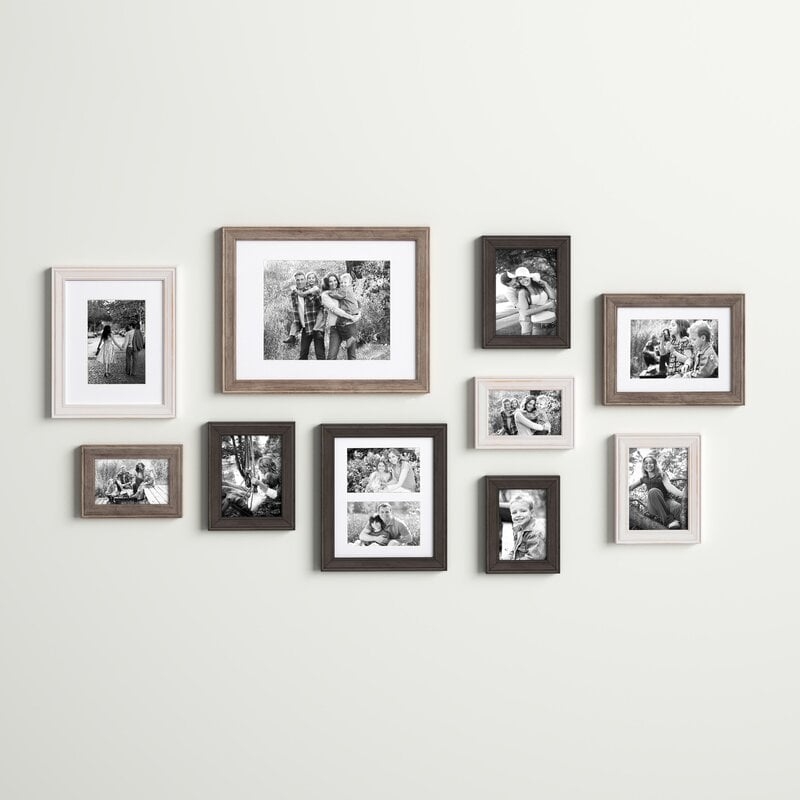Rayburn Wood Gallery Picture Frame - Set of 10 - Image 0