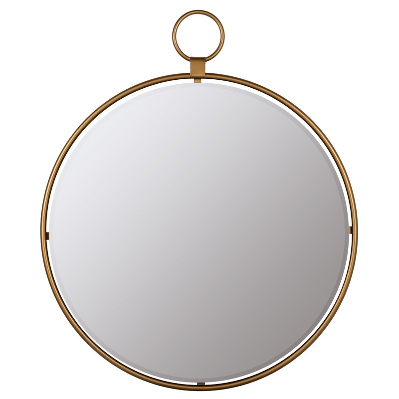 Matthias Round Accent Mirror / Gold - Image 0