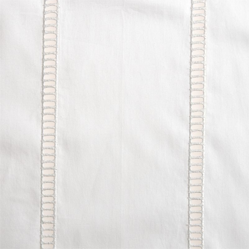 Eyelet White Curtain Panel 50"x84" - Image 5