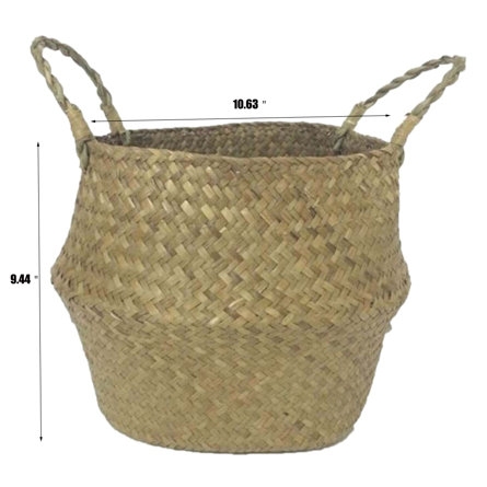 Wicker Storage Baskets Woven Baskets For Storage Pot Planter - Image 0