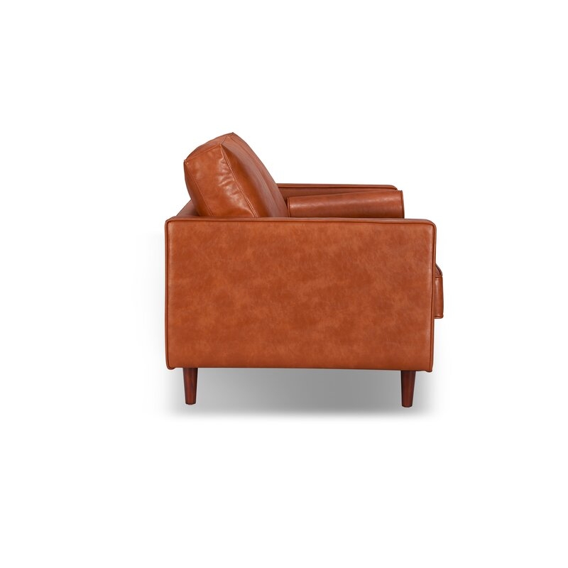 Hailee 84'' Genuine Leather Sofa - Image 9
