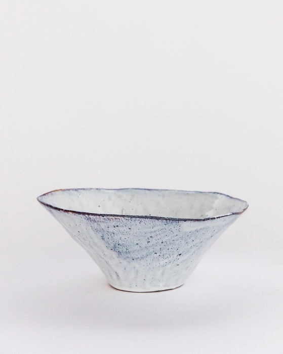 Blue Toned Ceramic Bowl, Large - Image 0