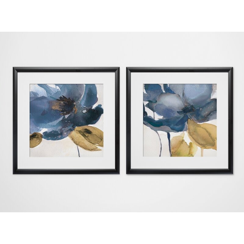 'Blue Note' 2 Piece Framed Print Set - Image 3