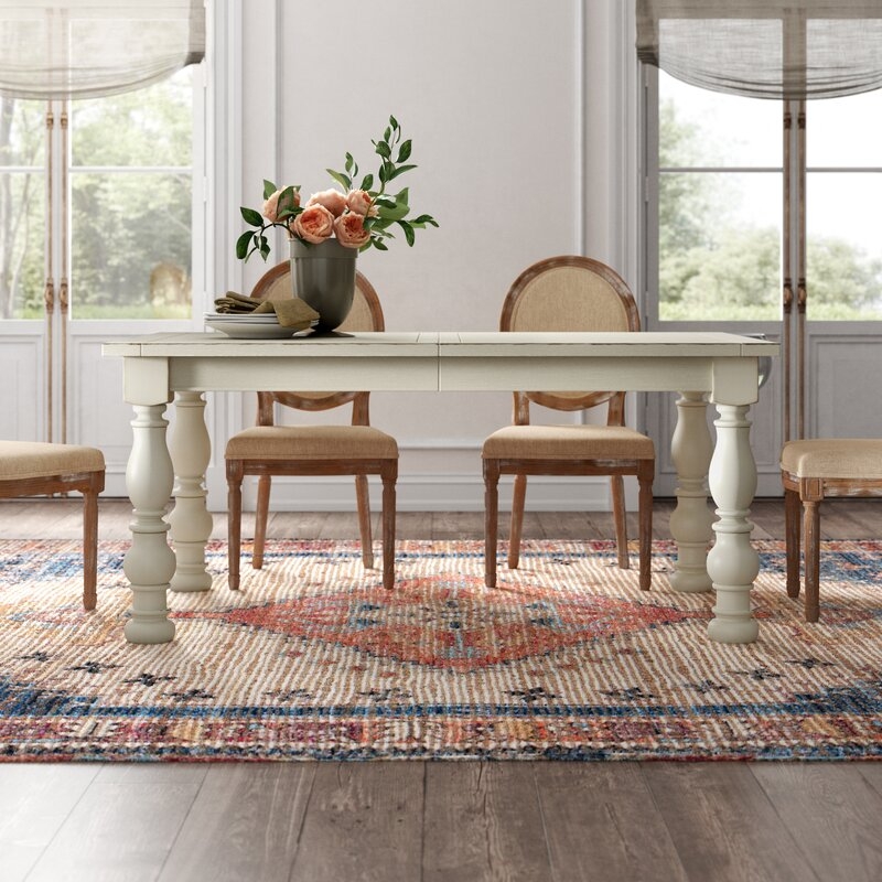 Kelly Clarkson Home Sylvan Extendable Dining Table 66-84 - Image 0