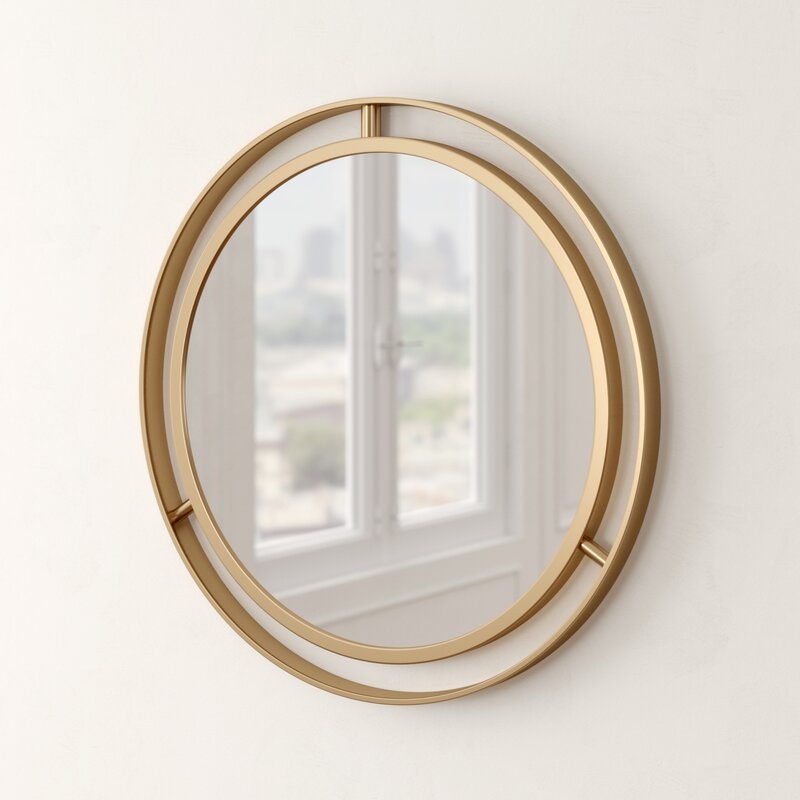Terwilliger Round Wall Mirror - Image 2