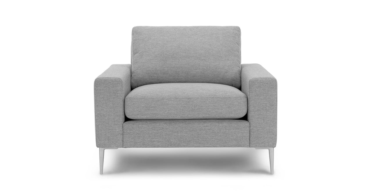 Nova Winter Gray Armchair - Image 0