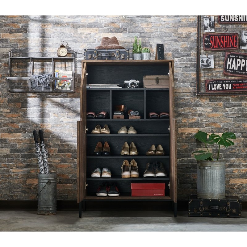 18 Pair Shoe Storage Cabinet - Image 2