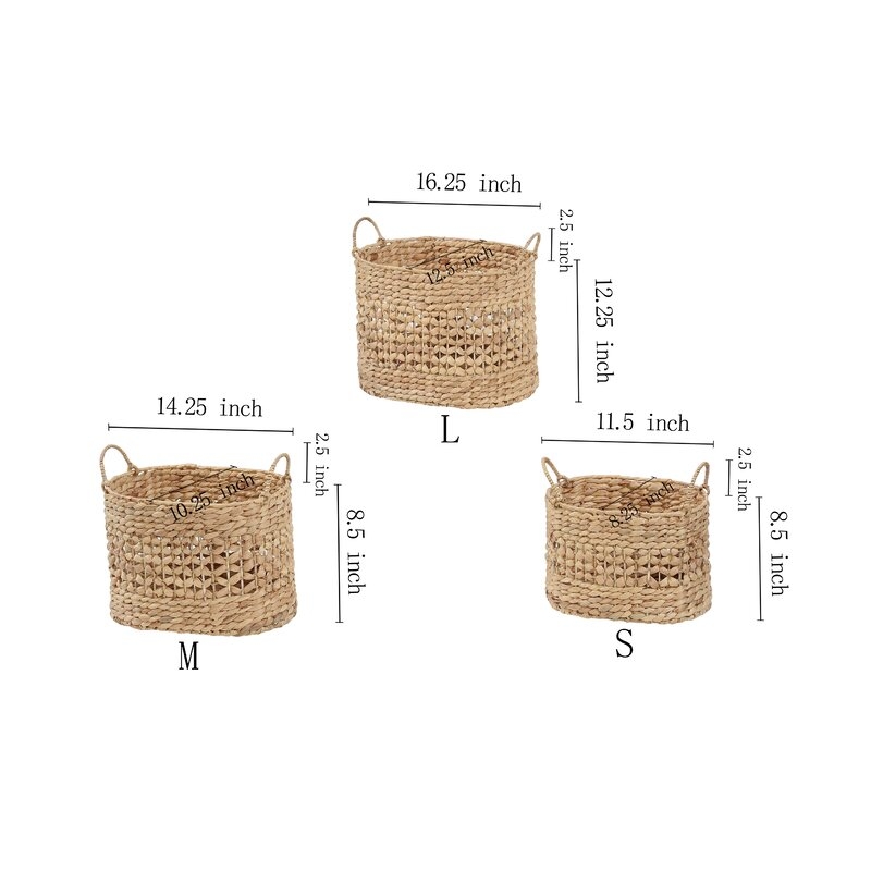 3 Piece Basket Set - Image 1