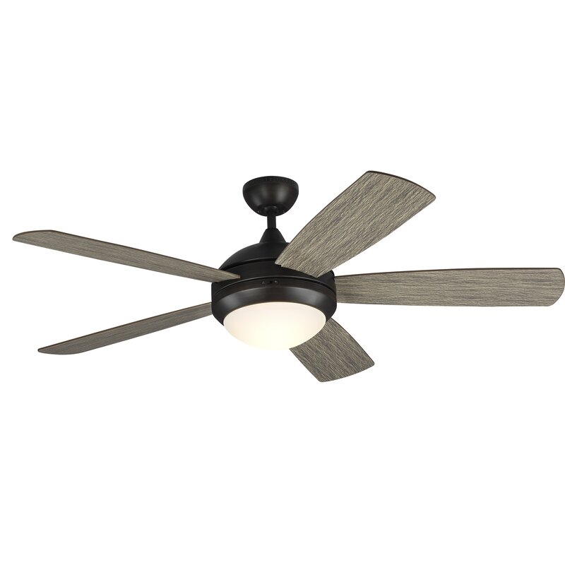 52'' Lepe 5 - Blade Standard Ceiling Fan with Pull Chain and Light Kit Included - Image 3