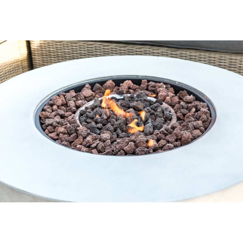 Bogaerts Concrete Propane Fire Pit- comes with cover - Image 2