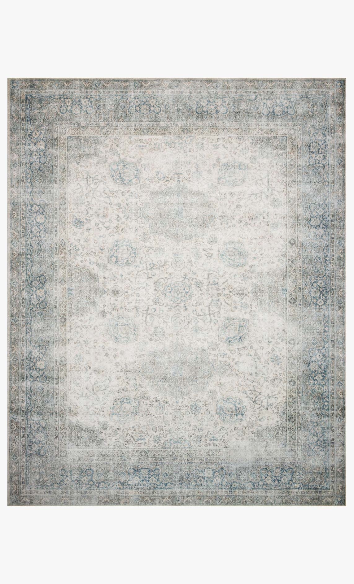 Lucca Collection LF-12 MH MIST / IVORY - 5' x 7'6" - Image 0