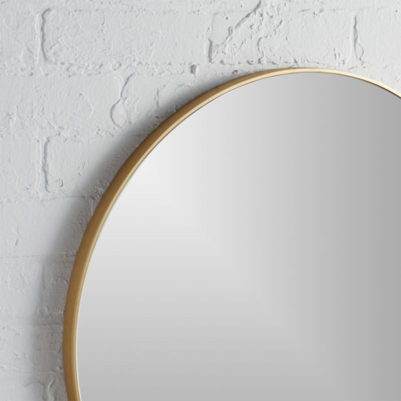 INFINITY 24" ROUND COPPER WALL MIRROR - Image 6