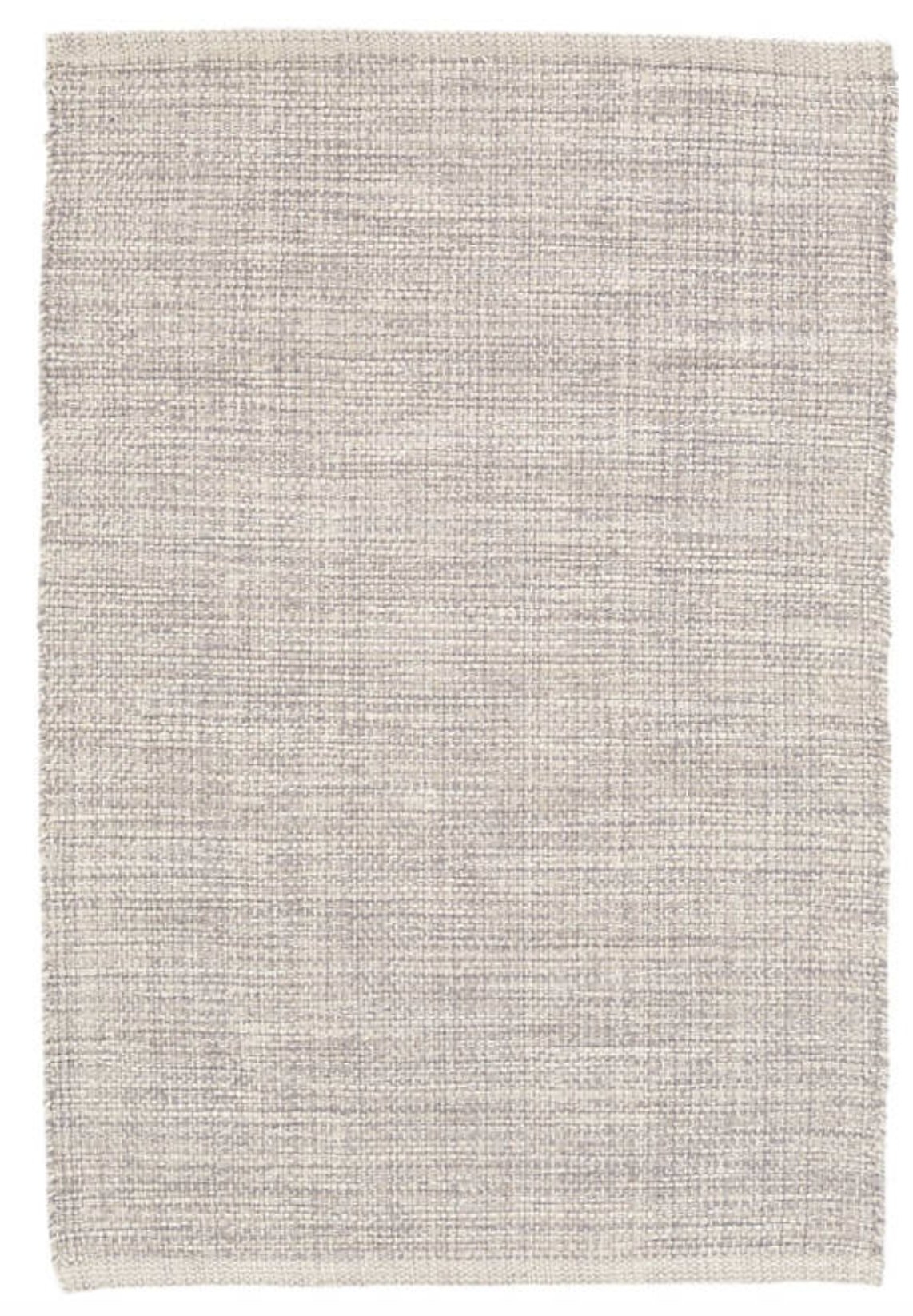 MARLED GREY WOVEN COTTON RUG, 9' x 12' - Image 0