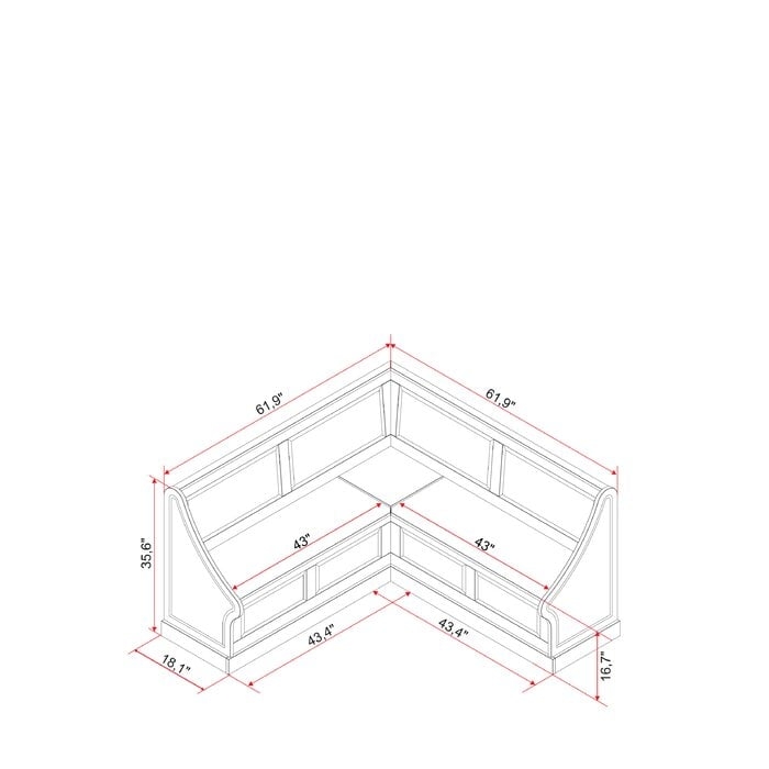 Adamstown Solid Wood Bench - Image 2