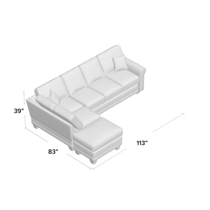 Galena 113" Wide Left Hand Facing Sectional - Image 2