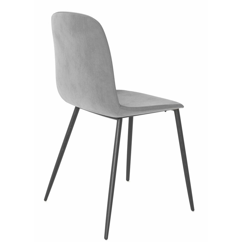 Larissa Velvet Side Chair (Set of 2) - Image 2