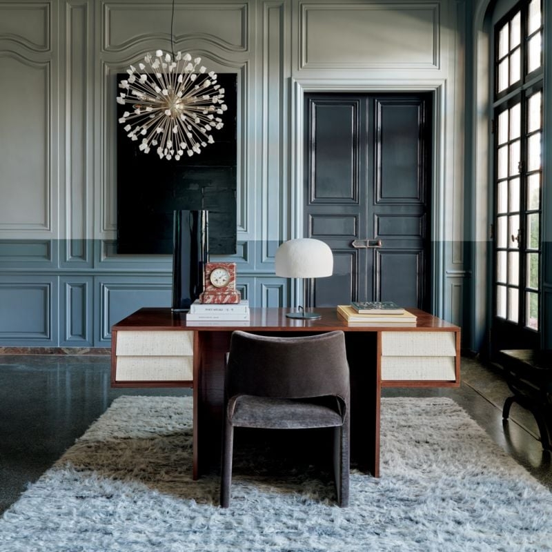 Foley Mink Velvet Dining Chair - Image 1