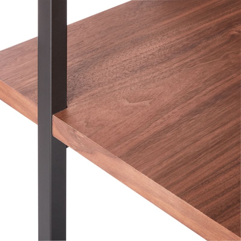 Helix 70" Walnut Desk - Image 9