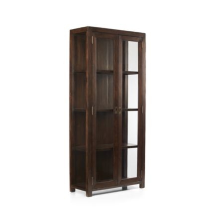 Morris Chocolate Brown Bookcase - Image 4