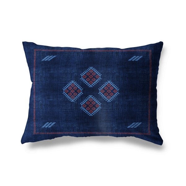 Stellan Kilim Cotton Lumbar Pillow - Image 0
