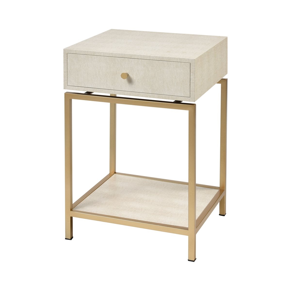 CLANCY ACCENT TABLE IN CREAM - Image 0