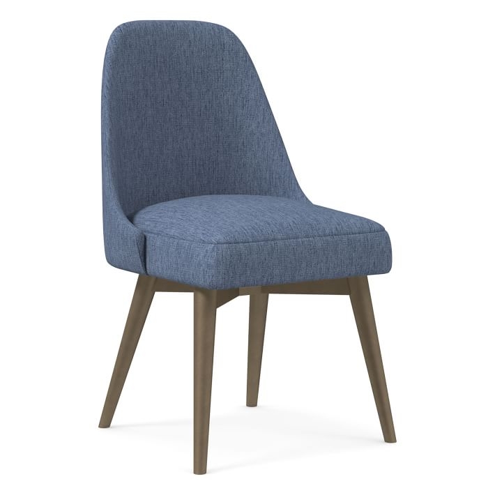 Mid-Century swivel Office Chair - Dove Grey - Image 0