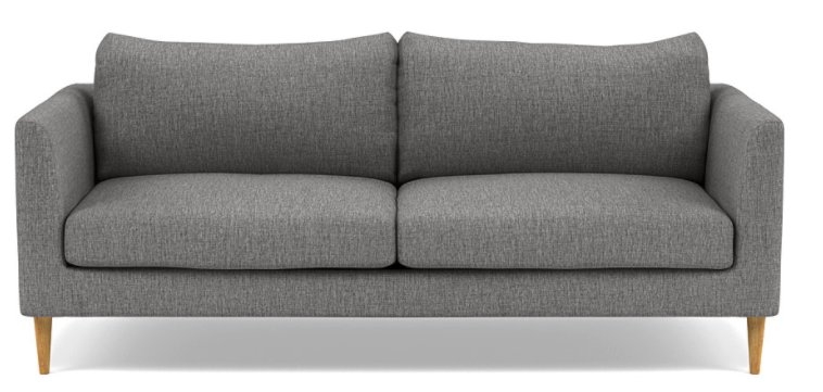 Owens Sofa with Plow Fabric, Natural Oak legs - Image 0