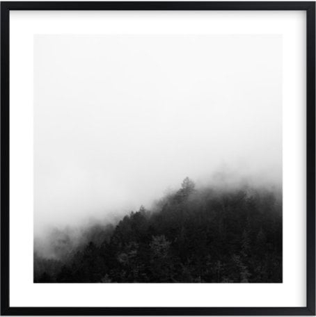 mystify - 24x24 - matte black frame with white border - Image 0