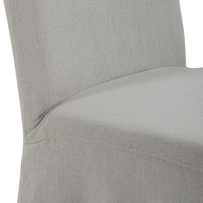 Box Cushion Dining Chair, Gray (Set of 2) - Image 2