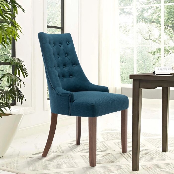 Aalbert Tufted Upholstered Parson Chair (Set of 2) - Image 1