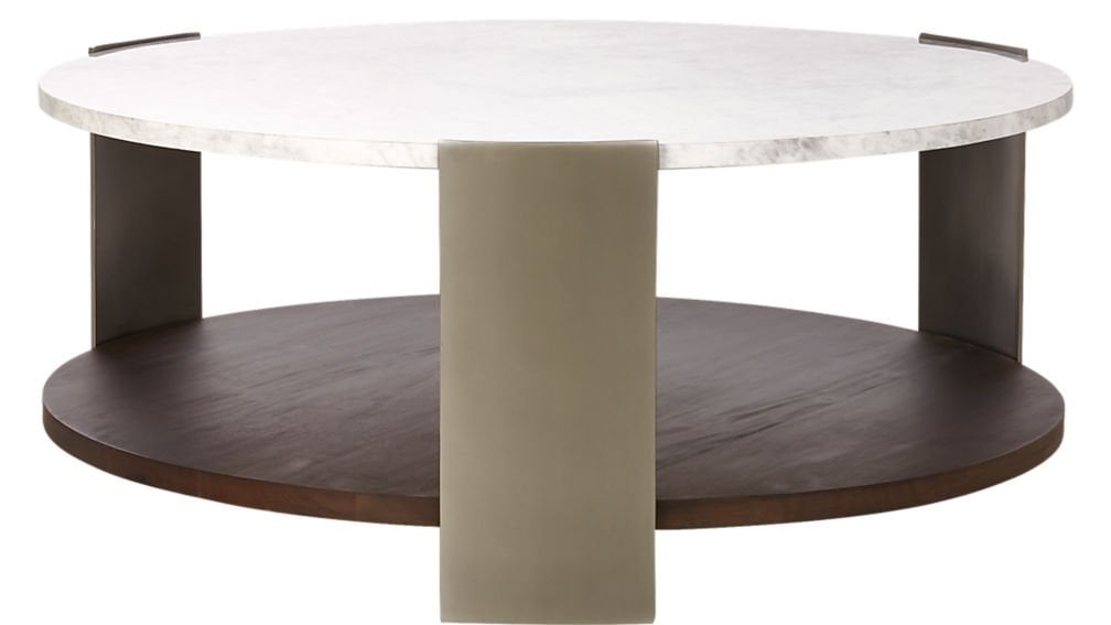BERET MARBLE 2-TIER COFFEE TABLE - Image 1