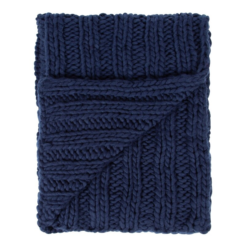Vanburen Chunky Knit Throw - Image 1