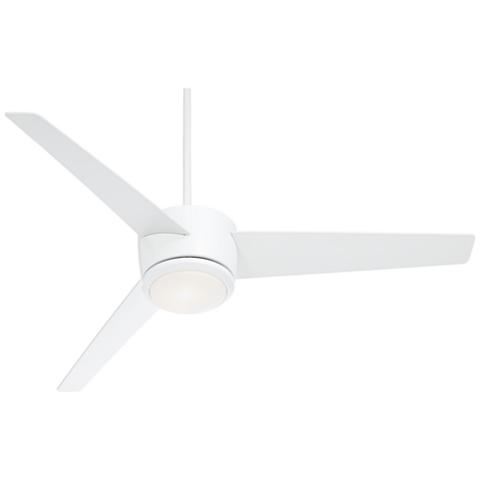 54" Epilogue White LED Ceiling Fan w standard down rod - Image 0