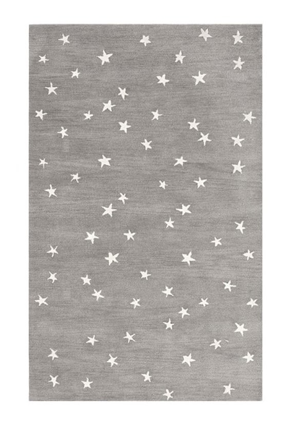 Starry Skies Rug, 7x10, Gray - Image 0