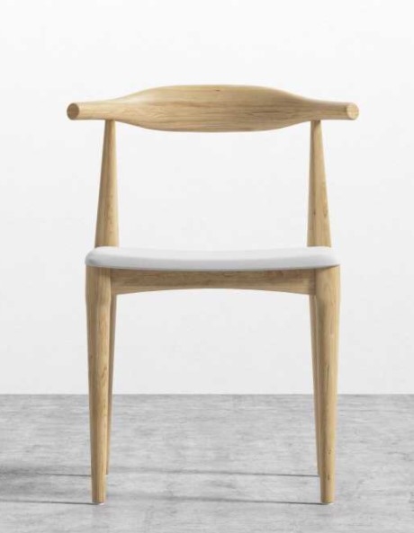 Elbow Chair - Modena Eggshell Natural - Image 1