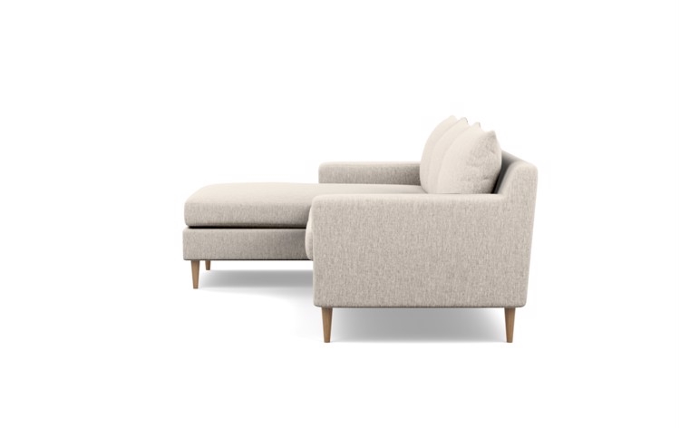 SLOAN Sectional Sofa with Left Chaise, wheat - Image 3